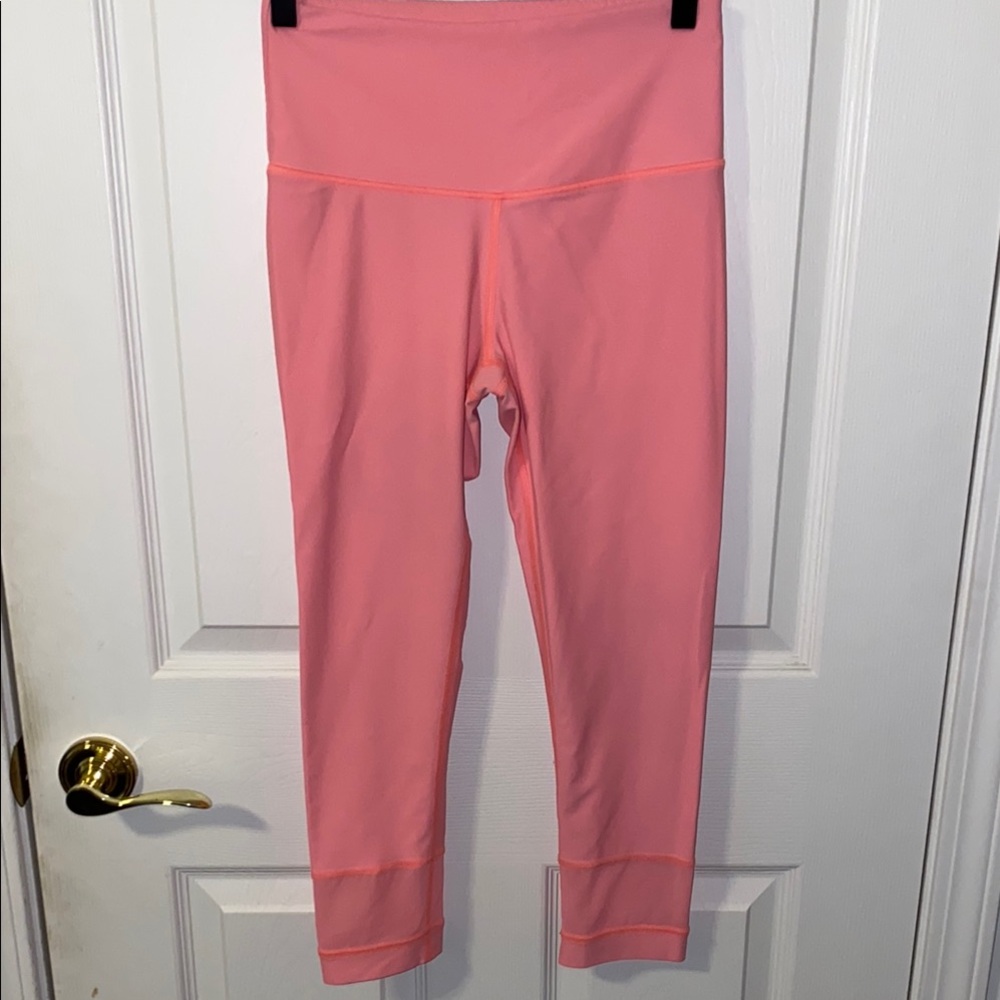 Victoria's Secret Sport Pink Yoga Workout Leggings Suze Small